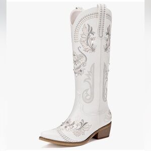 NWT- Dixhills Wide Calf Knee High Sparkley Rhinestone Western Country Boots- 8.5
